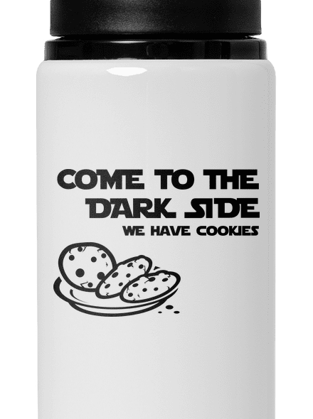 Come to the dark side flaša na vodu White