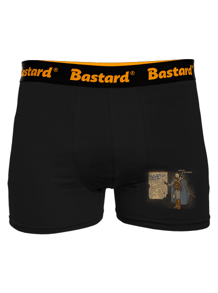 Winter boxerky Black