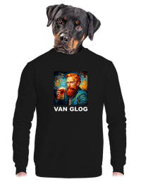 unisex mikina bez kapucne