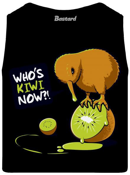 Kiwi pánske tielko Black