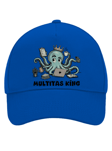 Multitas king šiltovka baseballka Bright Royal