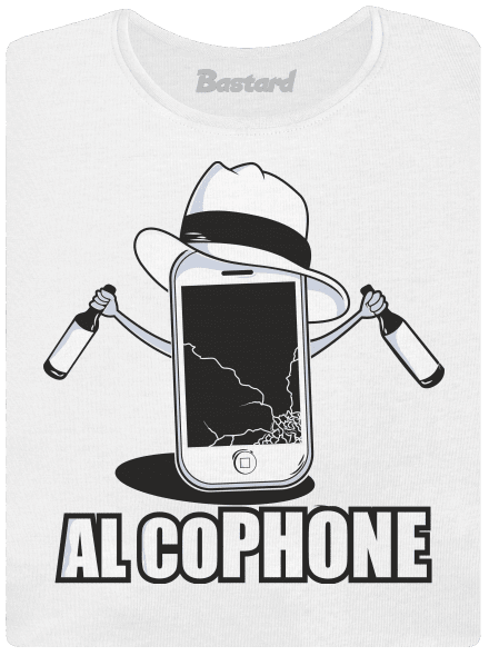 Al Cophone dámske tričko prémium White