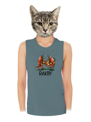 Rakby dámske tielko voľné Heather Deep Teal