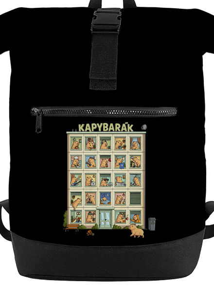 Kapybarák batoh Black