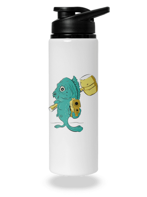 Posledná štedrovečerná flaša na vodu White