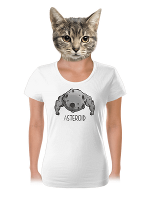 Asteroid dámske tričko White