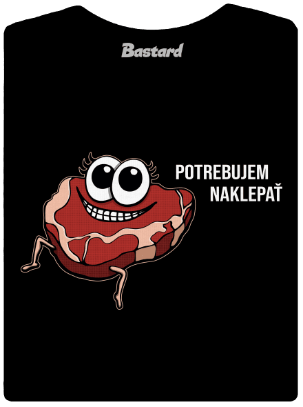 Chceš naklepať? dámske tričko Black