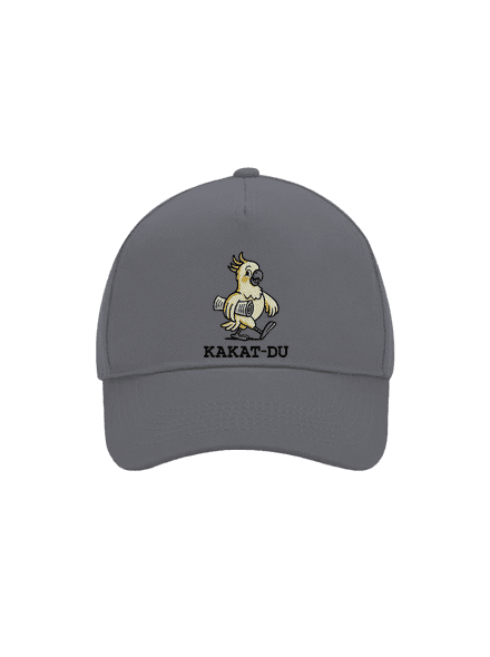 Kakat-du šiltovka baseballka Graphite grey