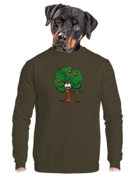 unisex mikina bez kapucne