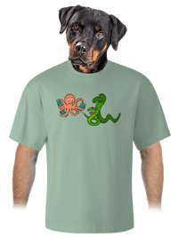 unisex tričko oversized