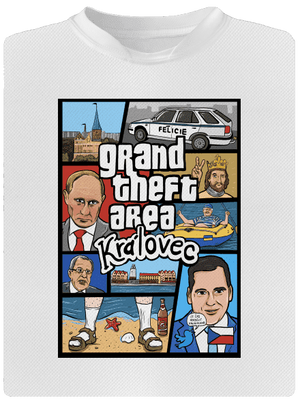 Královec detské športové tričko White