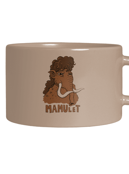 Mamulet hrnček makronka Brown Macaron