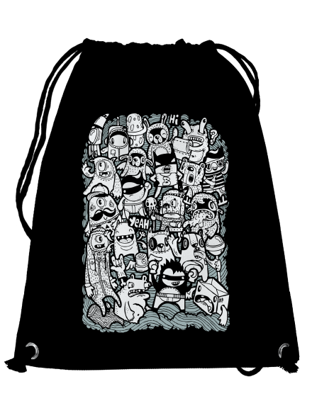 Doodle vak Black