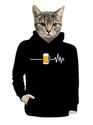 dámska mikina klokanka