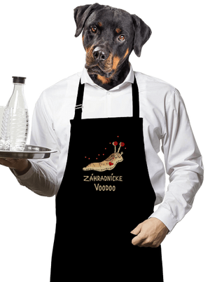 Záhradnícke voodoo zástera Black