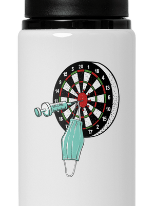 Zásah flaša na vodu White