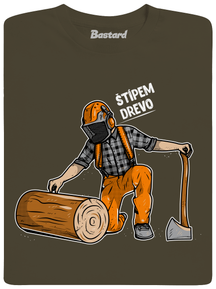Drevorubač pánske dlhý rukáv Urban Khaki