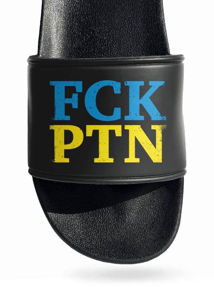 FCK PTN šľapky Black