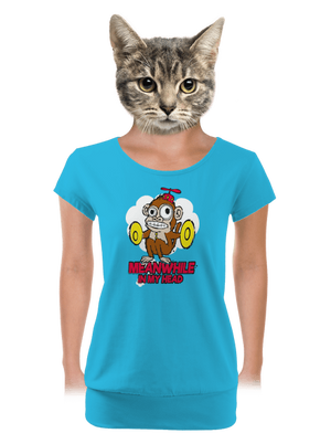 dámske tričko s lemom