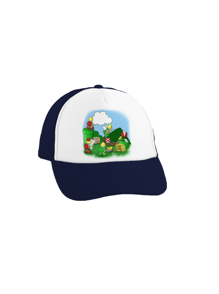 Ako sa stavia nový level? šiltovka truckerka French Navy cap