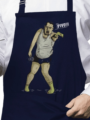 Beer zombie zástera Navy