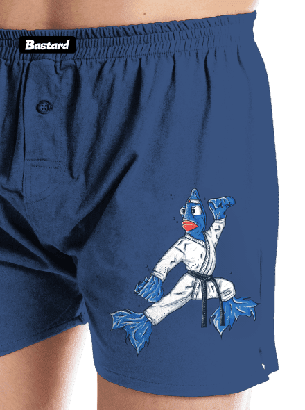 Bojovníčka pánske trenky Blue