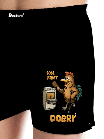 Som dobrý pánske trenky Black