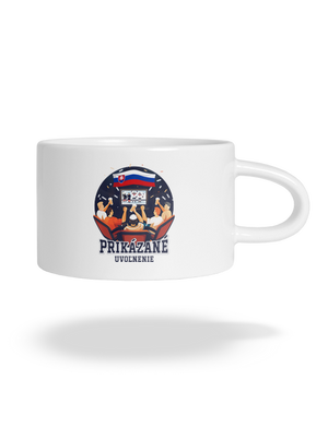 Prikázané uvoľnenie hrnček makronka White