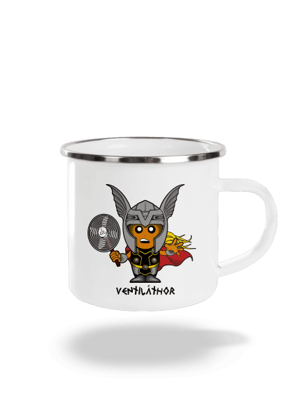 Ventiláthor plecháčik White