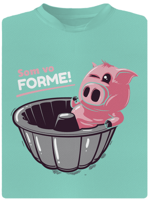 Vo forme pánske športové tričko Mint Mal