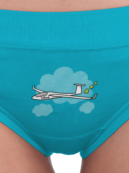 Větroň dámske nohavičky Turquoise