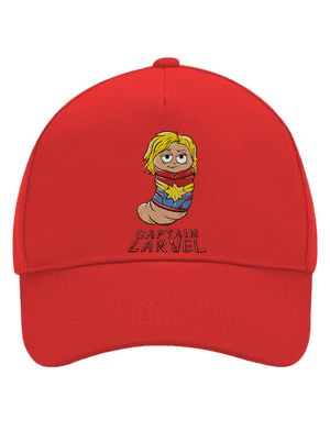 Captain Larvel šiltovka baseballka Classic Red