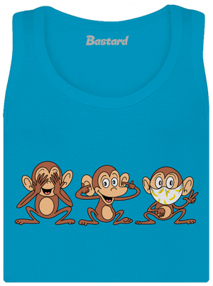 Opičky dámske tielko klasické Blue Atol