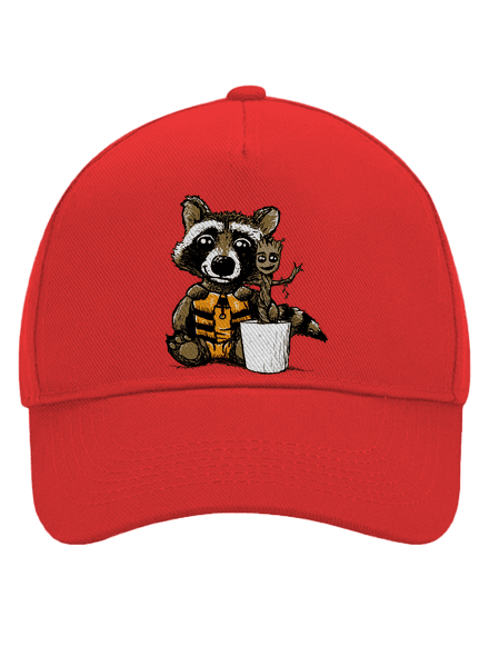 Strážcovia galaxie šiltovka baseballka Classic Red