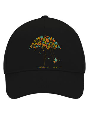 Radosť z jesene šiltovka baseballka Black