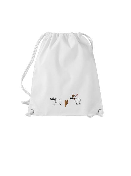 Sheeps in love vak White