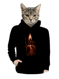 dámska mikina klokanka