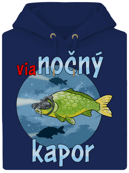 Vianočný kapor unisex mikina premium Navy