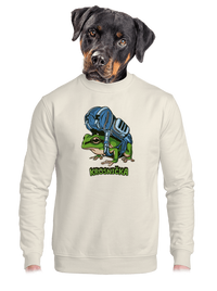 unisex mikina bez kapucne