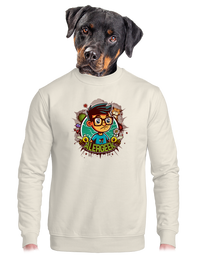 unisex mikina bez kapucne