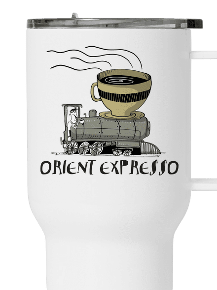 Orient expresso termohrnček White