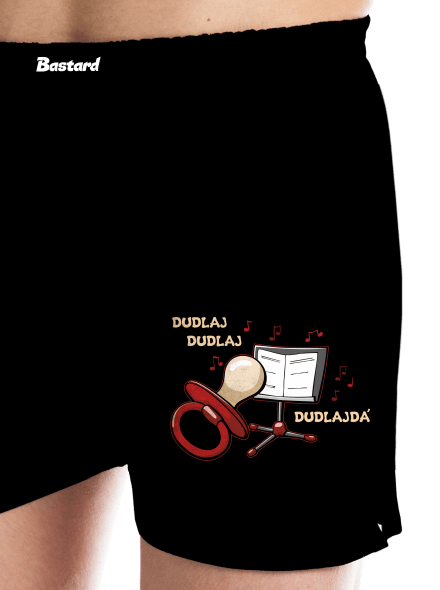 Dudlajdá pánske trenky Black