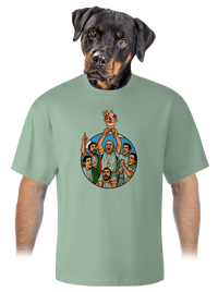 unisex tričko oversized