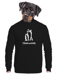 unisex mikina bez kapucne