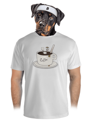 Kto zabil cukrík? pánske športové tričko White