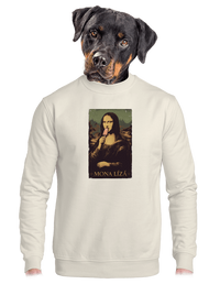 unisex mikina bez kapucne