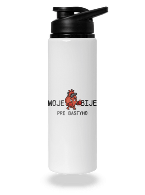 Moje srdce bije flaša na vodu White