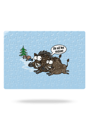 Ja už ho vidím puzzle White