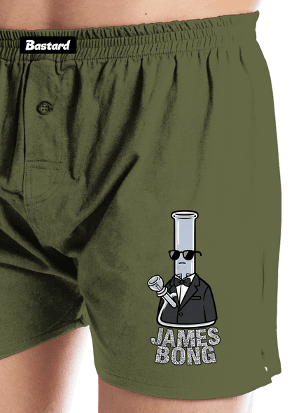 James Bong pánske trenky Khaki
