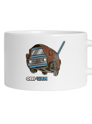 Obi Van hrnček makronka White